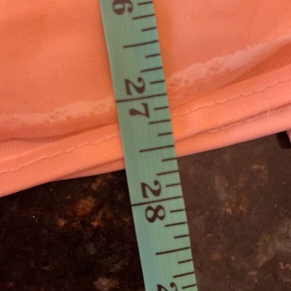 VTG Soft Summer Coral Peach Sz M Intimate Lounge Top/Chemise - Picture 4 of 8